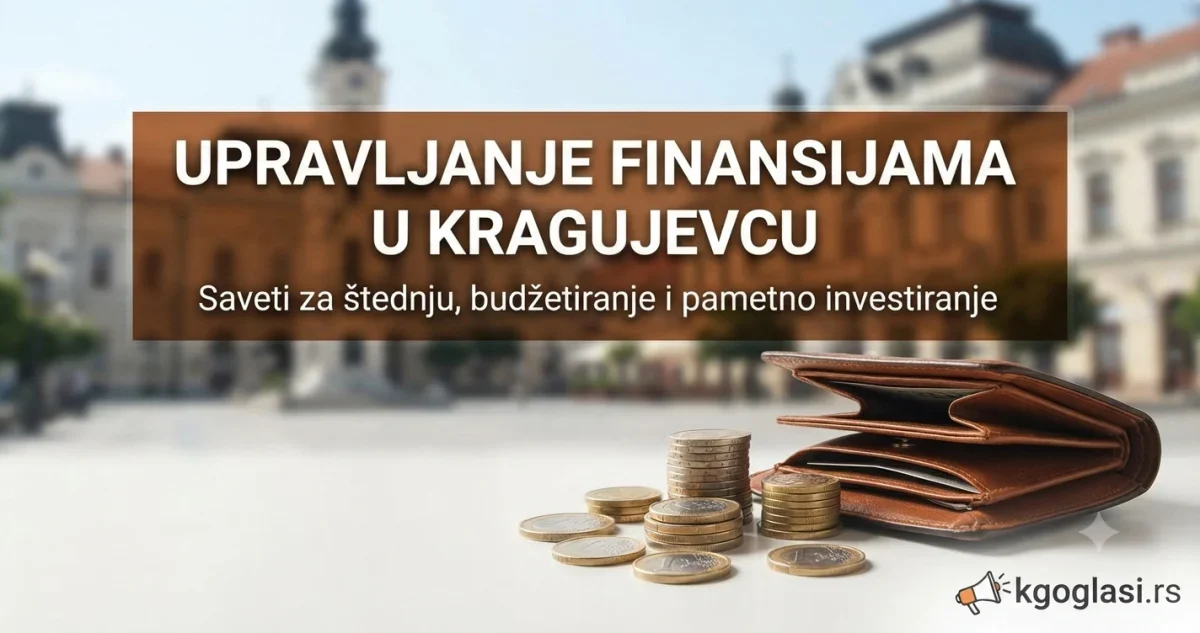 upravljanje finansijama u Kragujevcu