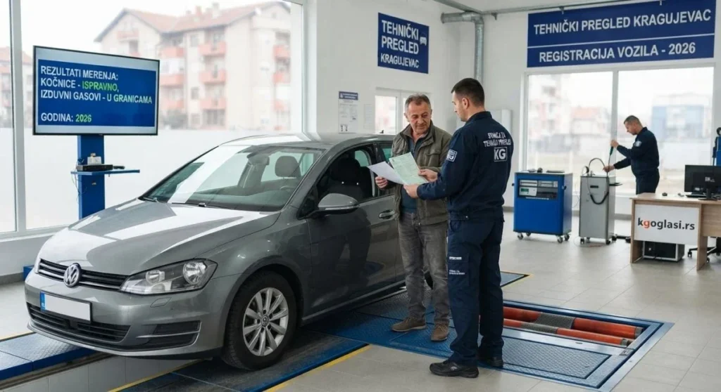 Tehnički pregled u Kragujevcu: Priprema vozila