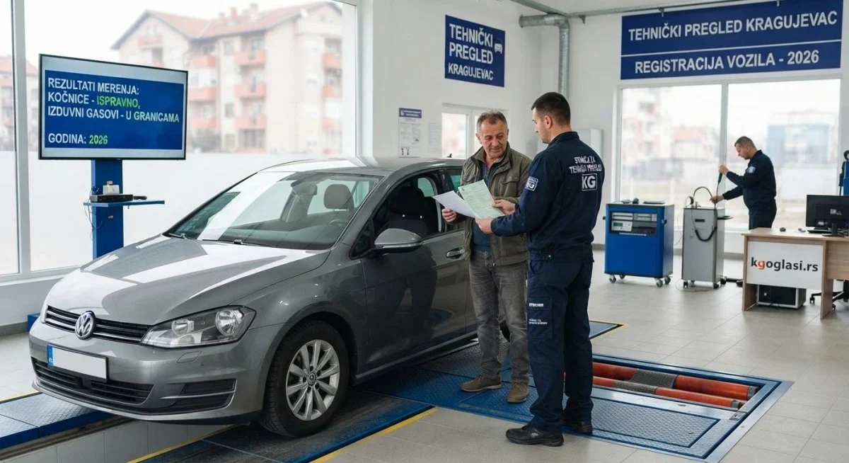 Tehnički pregled u Kragujevcu: Priprema vozila
