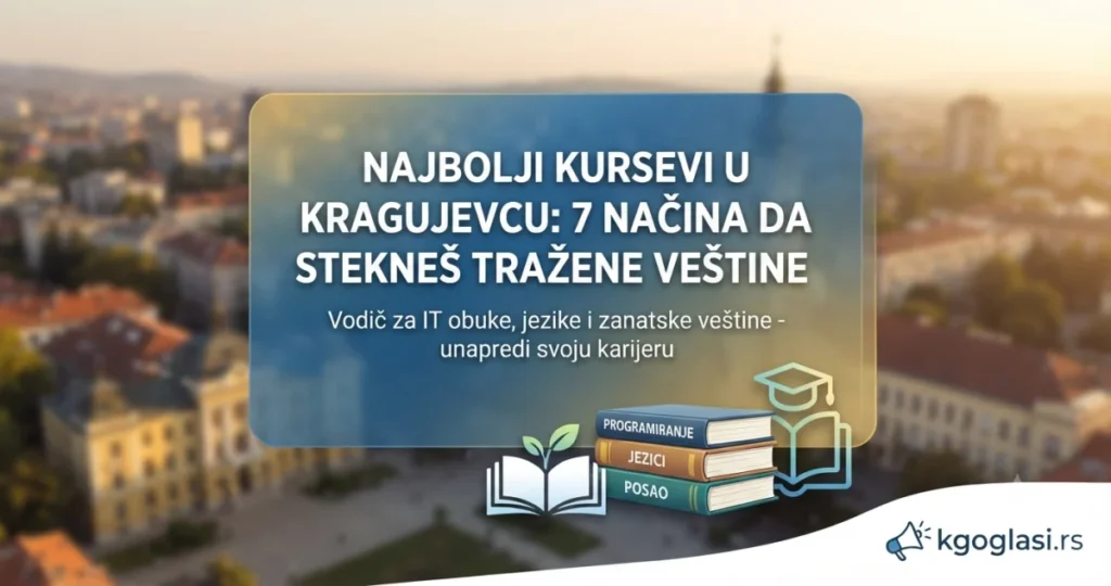 kursevi u Kragujevcu