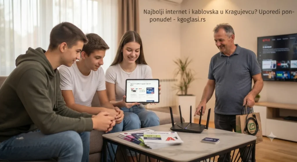 Тренутна слика: Najbolji internet i kablovska u Kragujevcu