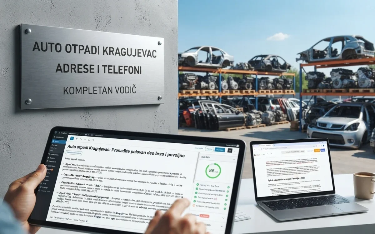 auto otpadi Kragujevac